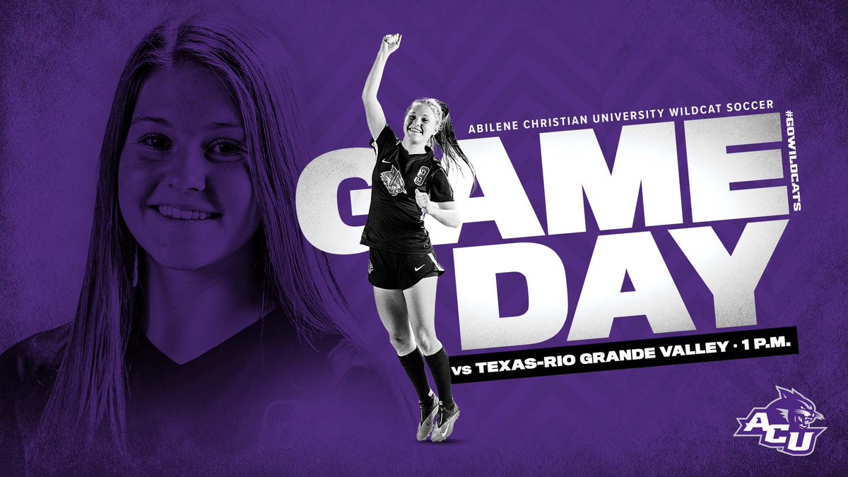 ACU_Soccer's tweet photo. ⒼⒶⓂⒺⒹⒶⓎ

🆚 UTRGV
🕐 1 pm
📍 Elmer Gray Stadium
📺 https://t.co/uCo55zFQQS

#SACRFCE | #GoWildcats https://t.co/I2V2Nh8NhU