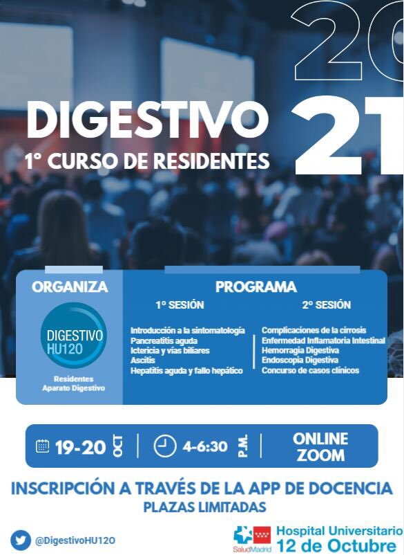 Aparato Digestivo H.U. "12 de Octubre" tweet media