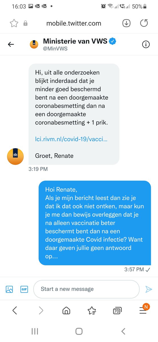 jiva_de's tweet photo. #herstelbewijs 
VWS get your act together!
Lees op zijn minst de berichten goed... zie bijlagen https://t.co/vYO0QDQOoX