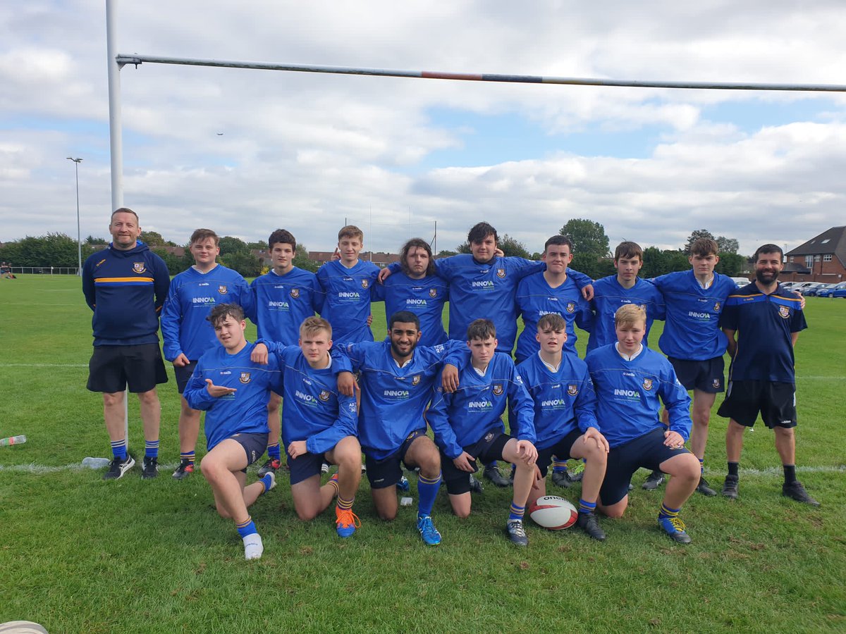 simon_finnan's tweet photo. A good game for @Burnley_RUFC Junior Colts in Lancashire Cup @HMRUFC_OFFICIAL with the home side coming out winners. Good luck in next round.
The players would like to thank @InnovaUK , @DJWStocky, #ADPak , @Ian_cecil for their new training tops. ๐๐๐ https://t.co/FStq5fR5nE