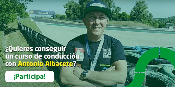 ‼️Segundo recordatorio‼️

Os lo vamos a refrescar para que no se nos olvide a nadie 😋

Tenemos un pedazo de #sorteo activo gracias a <a href="/Euromaster_es/">@euromaster_es</a> que finaliza en muy poco

💯 Un curso de conducción junto a #AntonioAlbacete no se gana cada día 💯

Enlace:bit.ly/3ks9zZ2