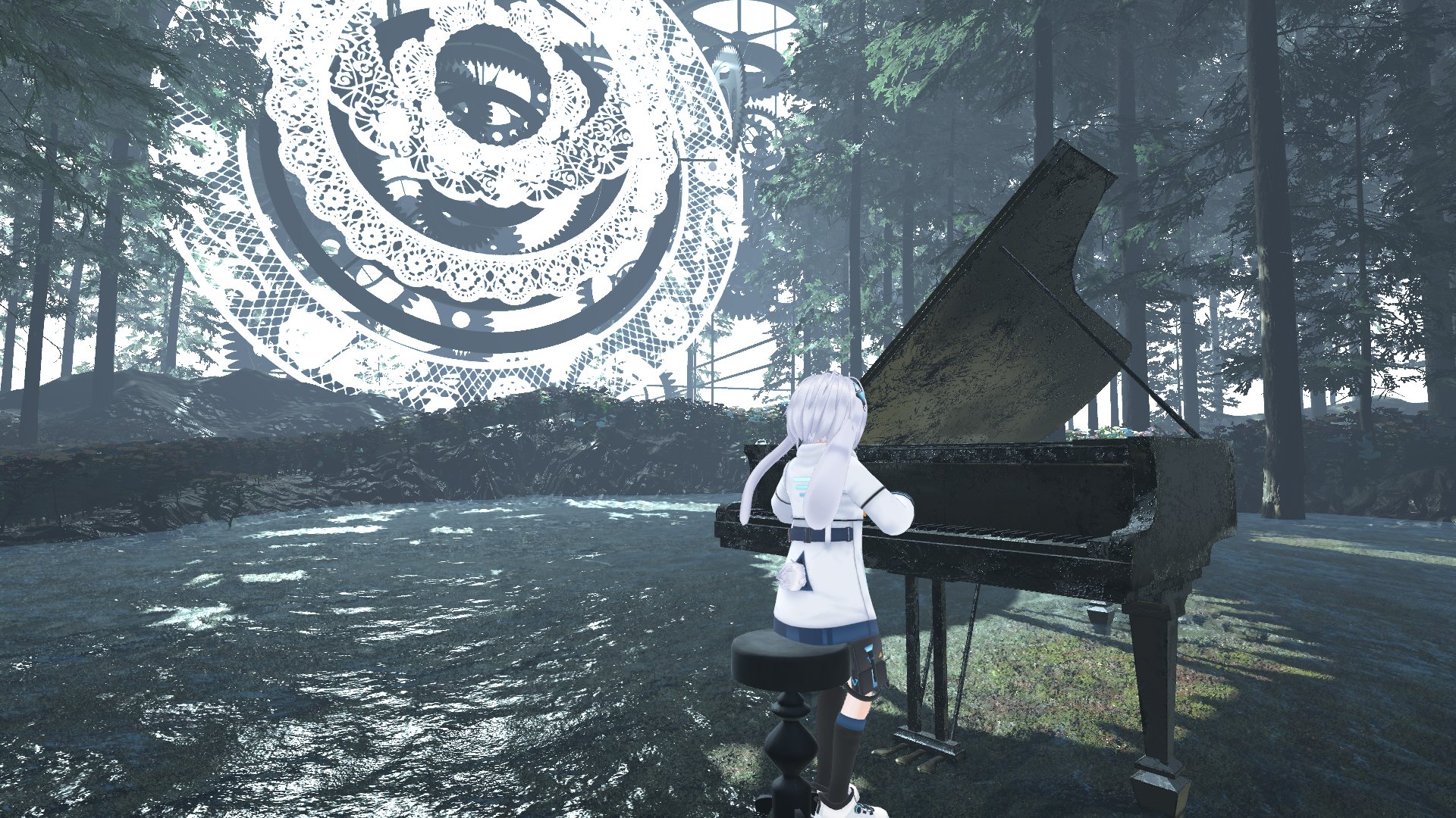 ぜれゔぃあ Rt Nannanon 0 今晩のワールド巡り 本当にピアノが弾けて驚きました あとは 広くて幻想的なワールド Vrchat World紹介 T Co C7s4uunbxh Twitter