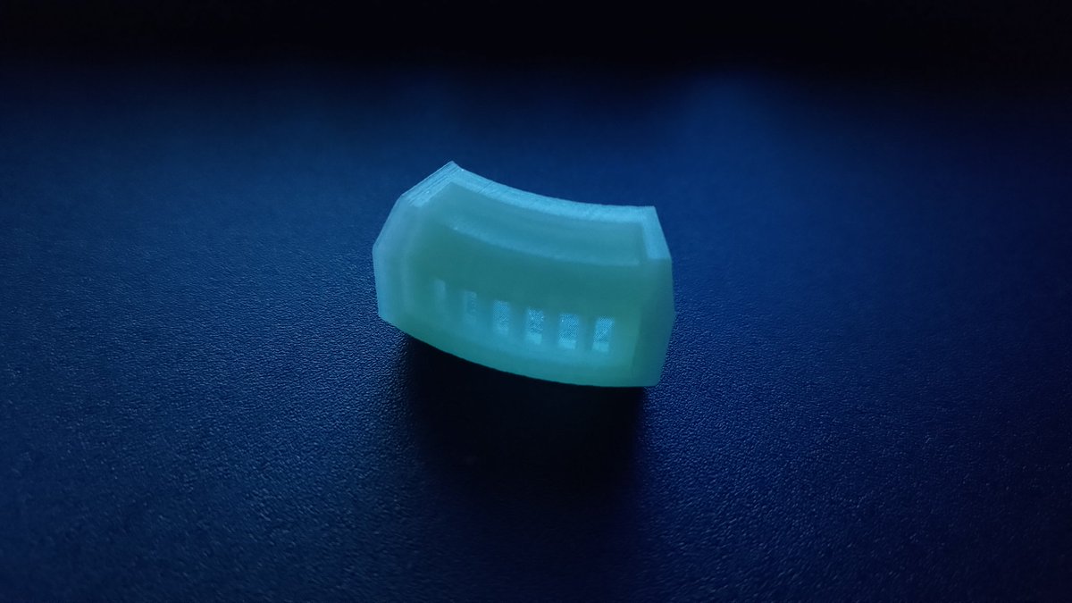 scape510's tweet image. シールドセルの内部リングを蓄光素材で出力😘💕

いい感じの仕上がり💋

#FlashForge
#CreatorPro2
#APEX 
#ApexLegends 
#エーペックス 
#エーペックスレジェンズ