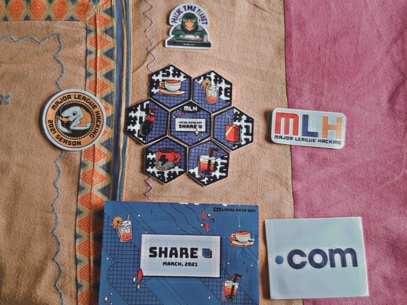 yuvrajdagur12's tweet photo. Finally today received my @MLHacks #LHDShare sticker pack. Thanks #MajorLeagueHacking
#LocalHackDay #MLH #LocalHackDayShare https://t.co/J82Gnnc20d