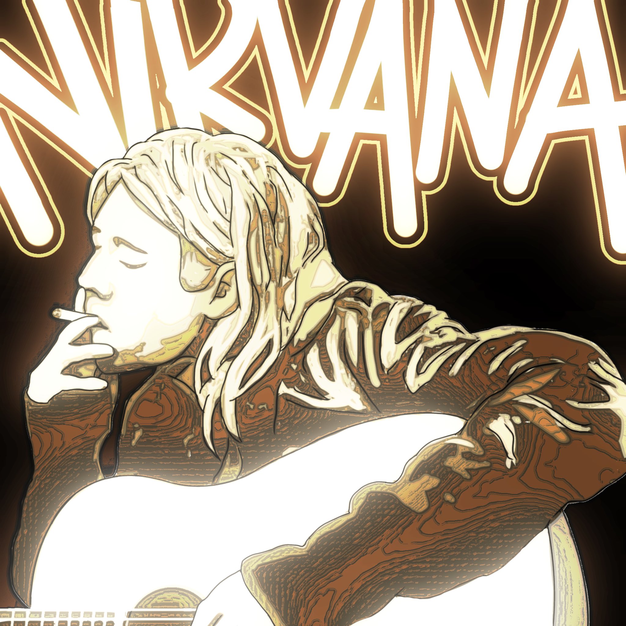 Dj Judgment E N C 今回はロック界のレジェンド カートコバーン Nirvana を描きました Nirvana Kurtcobain Rock Legend Illustration ニルヴァーナ カートコバーン ロック イラスト デジタル画 T Co Vya2y4epnw Twitter