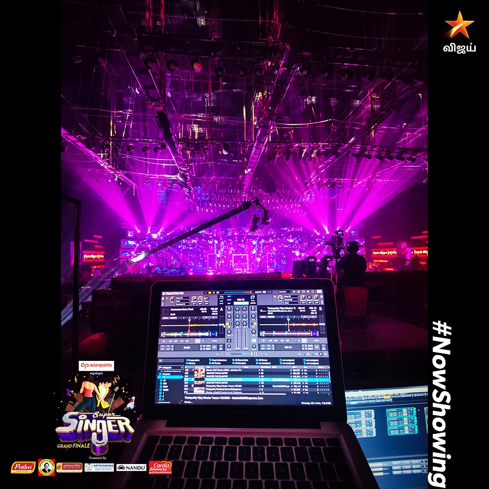 vijaytelevision's tweet photo. #DJ #Deckview #NowShowing #SuperSinger8 #GrandFinaleLive #VijayTelevision #VijayTv #VijayStars https://t.co/SdbYWgHGrR