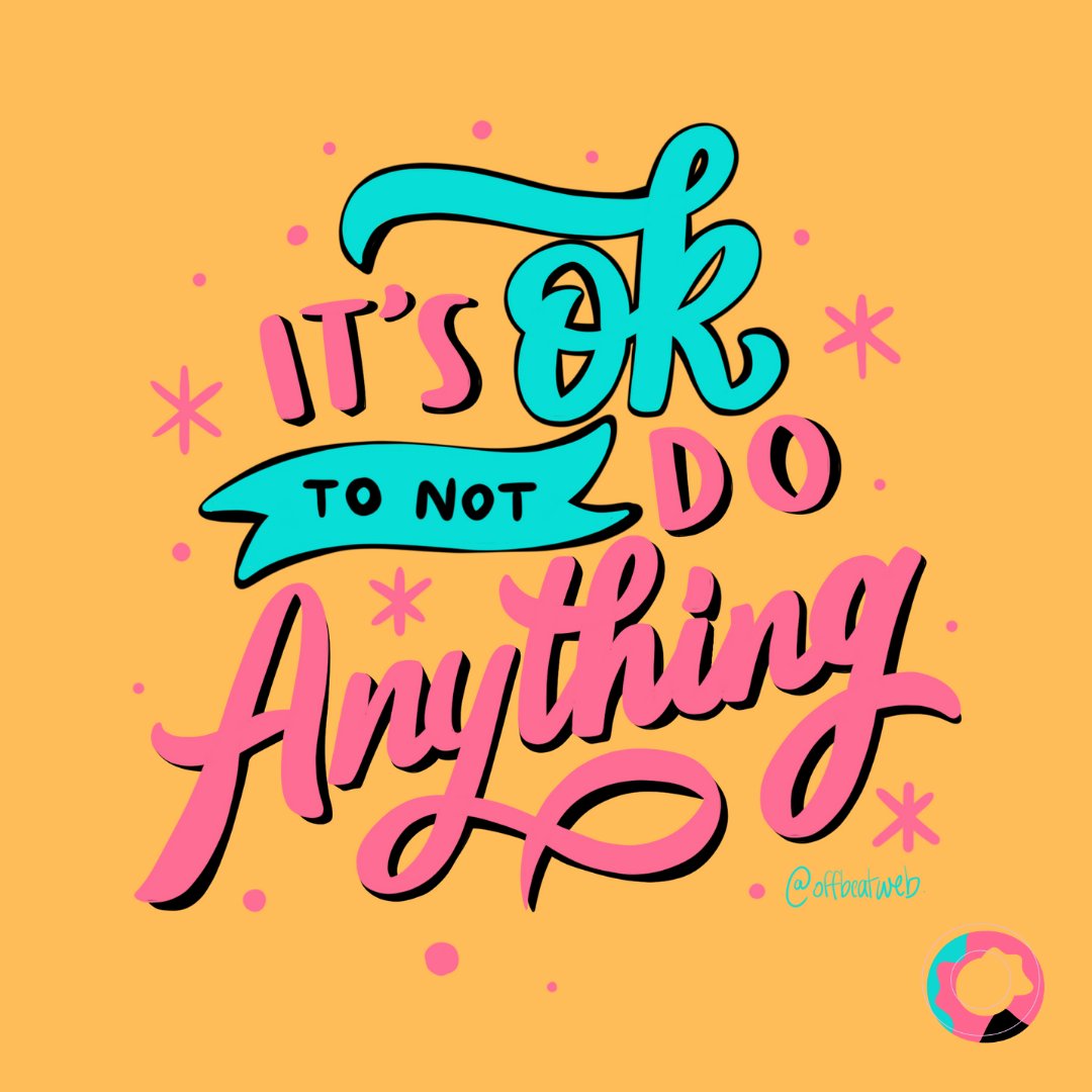 offbeatwebuk's tweet image. Please raise your hand if you also have to regularly remind yourself that you don't have to work flat out on a Sunday afternoon 🙋‍♀️

Take time for you! 🥰