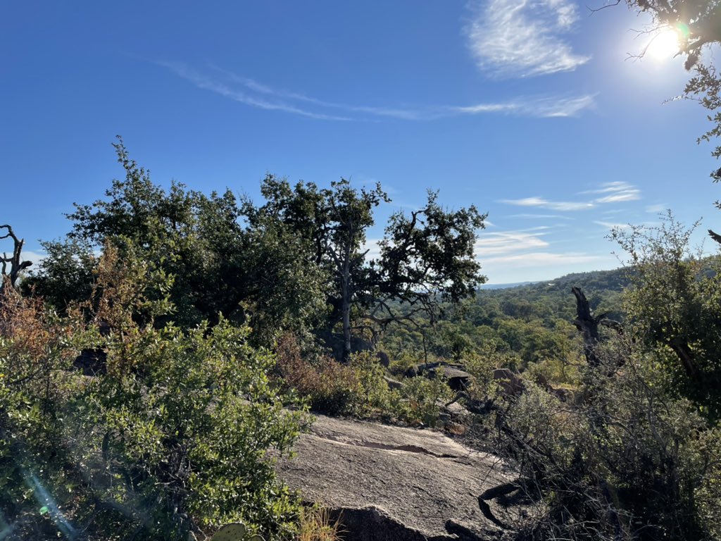 Top of Enchanted Rock, TX
