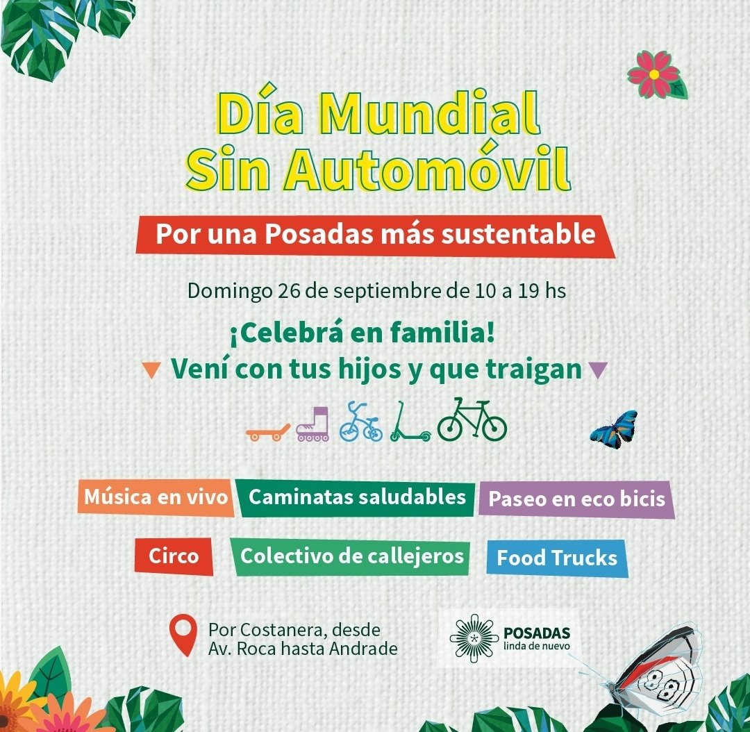 Linda actividad para disfrutar hoy en la Costanera de nuestra ciudad! 
<a href="/muniposadas/">Ciudad de Posadas</a>