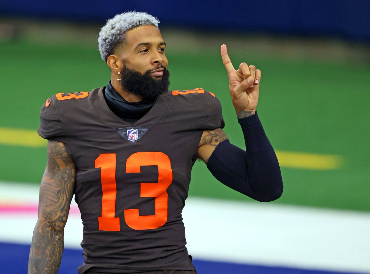 karnsies817's tweet photo. Good morning! For the first time in 336 days ODELL BECKHAM PLAYS FOOTBALL TODAY https://t.co/nduoh262kG