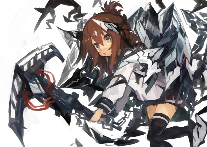 電ちゃん、第六駆逐、艦これ絵まとめ #艦隊これくしょん #艦これ #電 #電(艦隊これくしょん) https://t.co/aXZ2TfB9Qp 