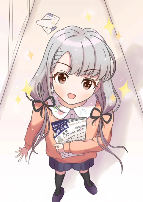 キラキラ笑顔でマンションポエムを勧めてくるアイドル #久川凪 #デレステ 