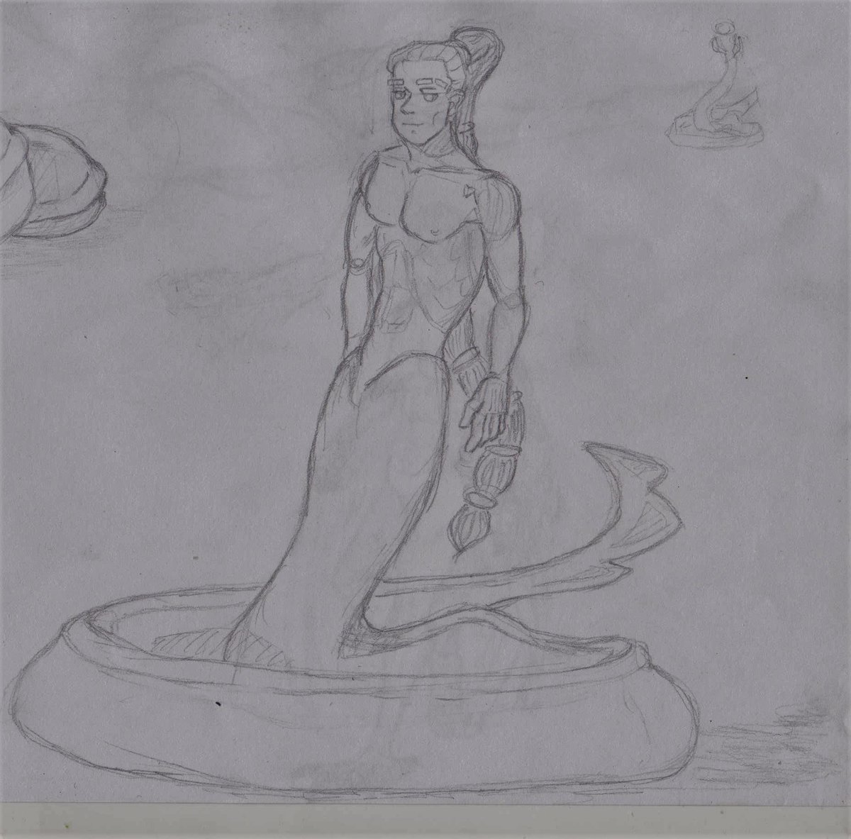 c_pimaf's tweet photo. I'm lazy on sunday, but because they were here for some time ๐๐
#snake #snakeguy #naga #drawing #sketch #fantasy #fantasyart #OC #dnd #ttrpgfamily #monster #mythology #SelfpromoSunday https://t.co/1NHHj0gbvs