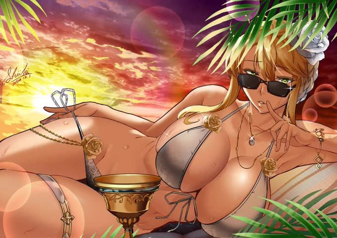 我が王は世界一チイイイイ
#FGO
#過去作で自分が最高だと思う絵を1枚載せて5rtを目指せ 