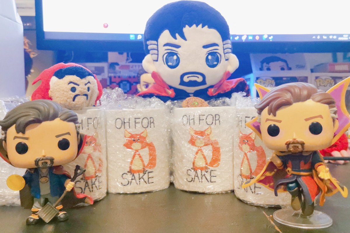 ผมคิดว่านี่คงเป็นสิ่งที่ทุกคนรอคอยอยู่หรือเปล่า?  เอาล่ะนะ...

แจกแก้ว Oh for 🦊 sake ให้กับ ฟลว. ทั้ง 886 คน มี 4 ใบ โดยการ 'สุ่มรายชื่อจากคนที่ RT ทวิตนี้'​ โดยมีเงื่อนไขว่าจะต้องเป็นฟลว.ที่ฟอลมาก่อนทวิตแจก ป้องกันคนฟอลมาเอาของฟรี

ขอให้โชคดีและอธิษฐานเอานะ 🤷‍♂️

#DoctorStrange