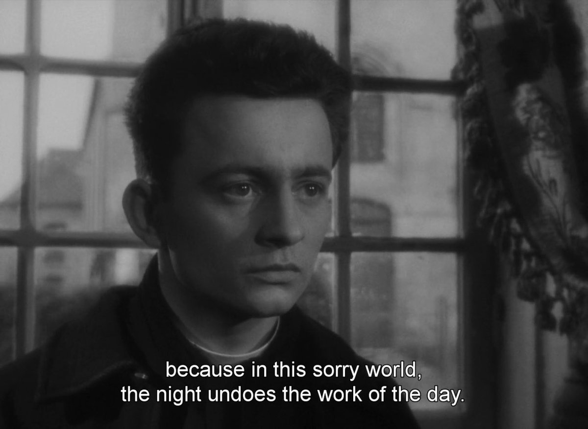 singhtapishwar's tweet photo. Diary of a Country Priest, Bresson https://t.co/I4lmLjJd6J