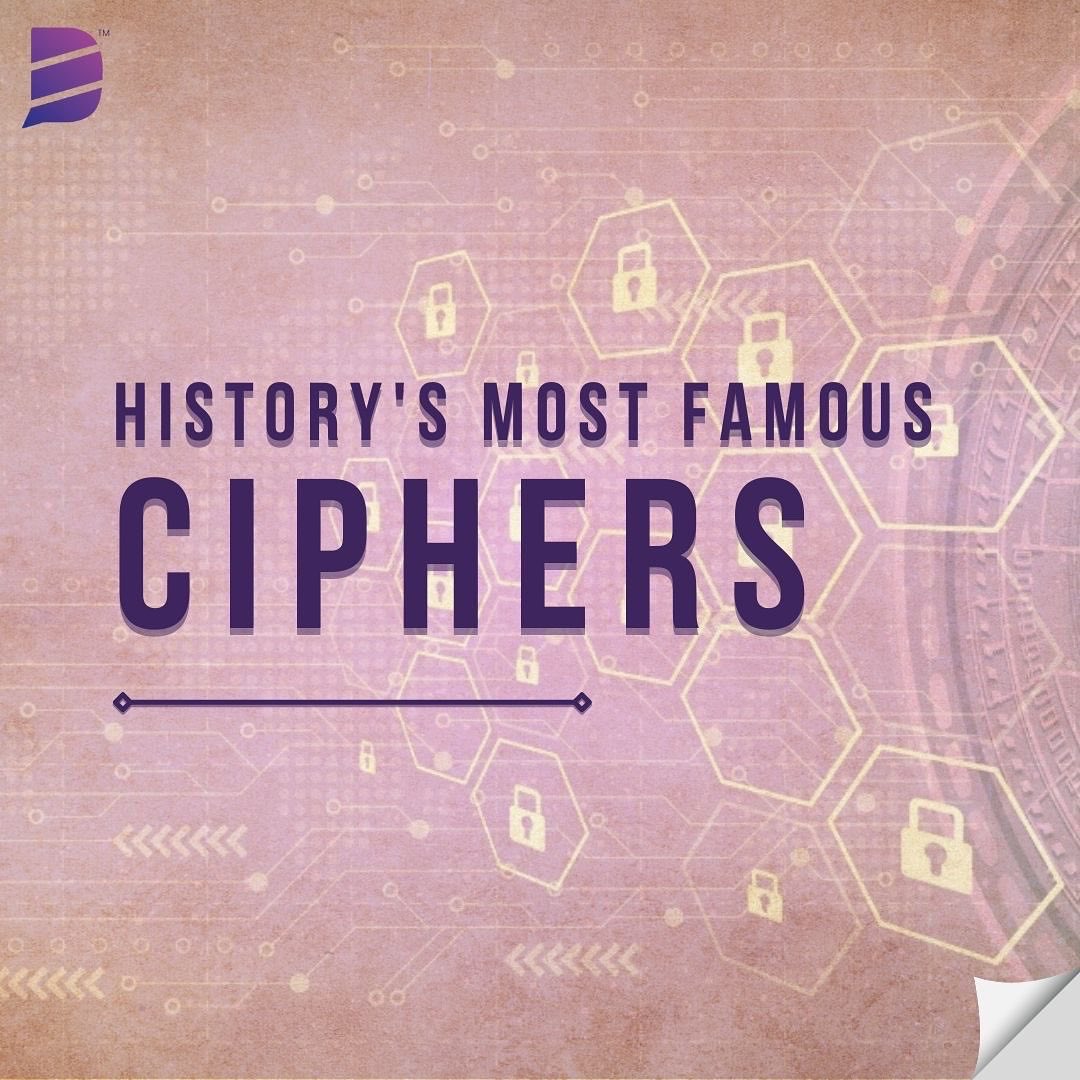 _DialogueIndia's tweet image. Here are some of the oldest and history’s famous #ciphers.

#GlobalEncryptionDay #MakeTheSwitch #GED21 
#GlobalEndcryption21 #25DaysToGo