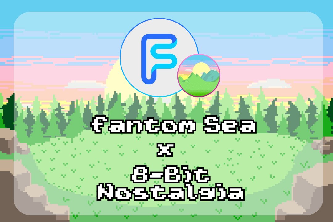 8play_games's tweet photo. This is big! 🌈👀 

We have just joined a strategic partnership with the upcoming @FantomSea. We are so proud to announce that FANTOM SEA will be featuring 8-bit Nostalgia's collection in its FRONT PAGE! 🥳 🥳 

Happy minting everyone, spread the good news https://t.co/cT6Ry5x3gN
