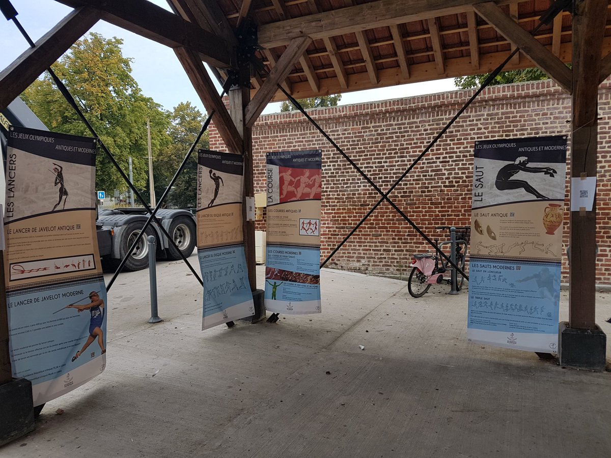 terrien_valerie's tweet image. #SOU2021 #LestIDUS Une matinée sportive et culturelle pour les étudiants afin d&apos;inaugurer &quot;Les chemins de la forme&quot; @lillefrance : un parcours sportif connecté pour découvrir la ville associé à un quiz autour de l&apos;exposition &quot;Jeux antiques, Jeux modernes&quot; #ANOF @FranceOlympique