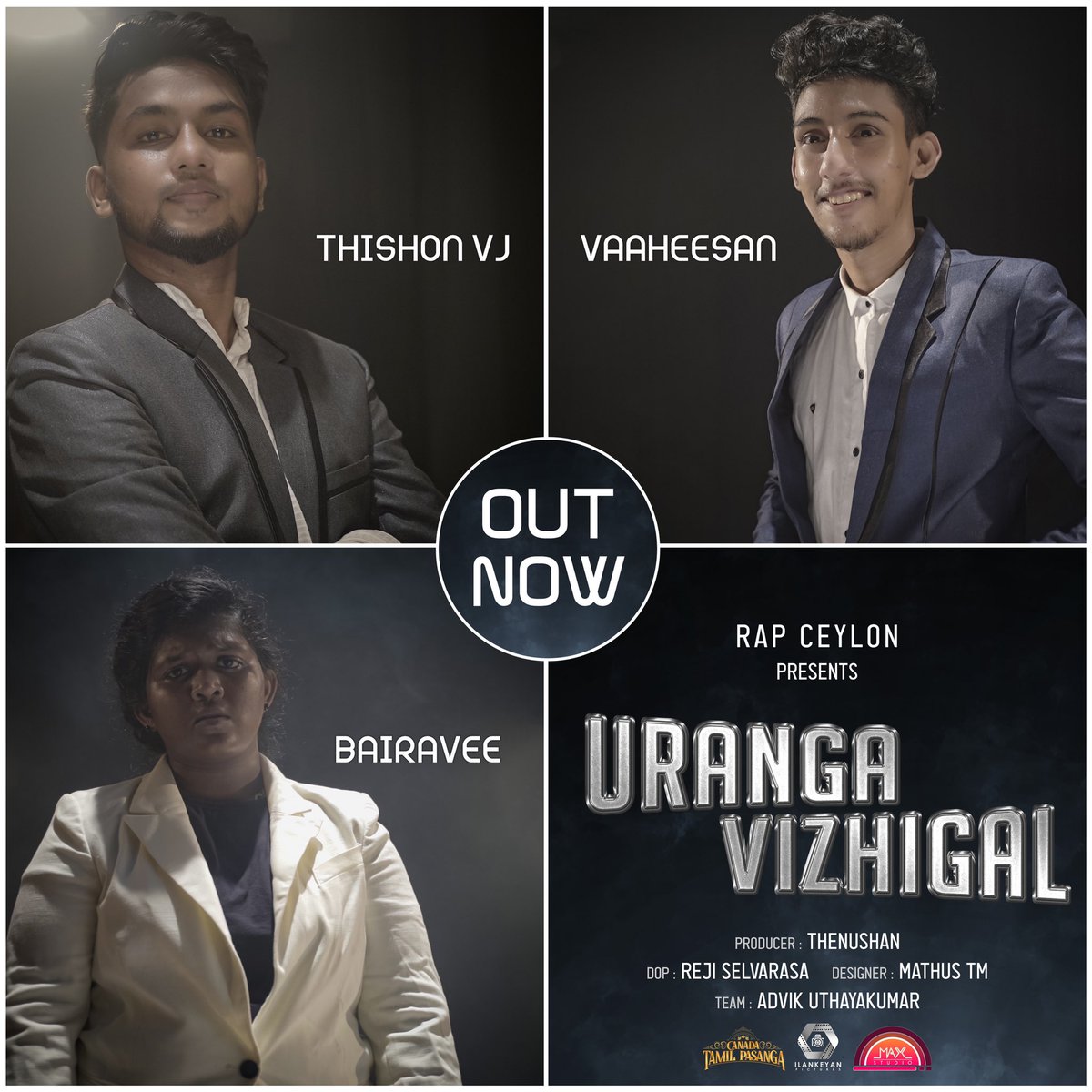advik042718's tweet photo. உறங்காத விழிகள் OUT NOW “RAP CEYLON” YOUTUBE CHANNEL ……👇🏻👇🏻
https://t.co/AMRbYTzGs9
#rapceylon #eelamtamils #eelamboys https://t.co/XR8I6QiqVg
