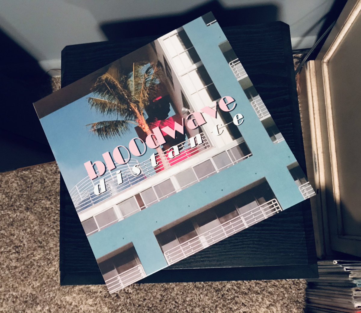 MyPetFlamingoUK's tweet photo. Very nice shots by @theelectroscape of their vinyl copy of Distance by @bl00dwave 🙌

https://t.co/tAlSg0ZdmX

#bl00dwave #vinyl #vaporwave https://t.co/JEG3auzMkJ