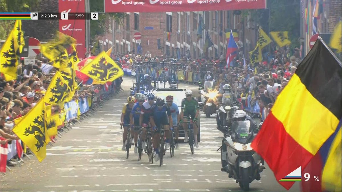 Wielrennen is en blijft het mooist met publiek!🤩

WK Doha 2016.   vs  WK #Flanders2021