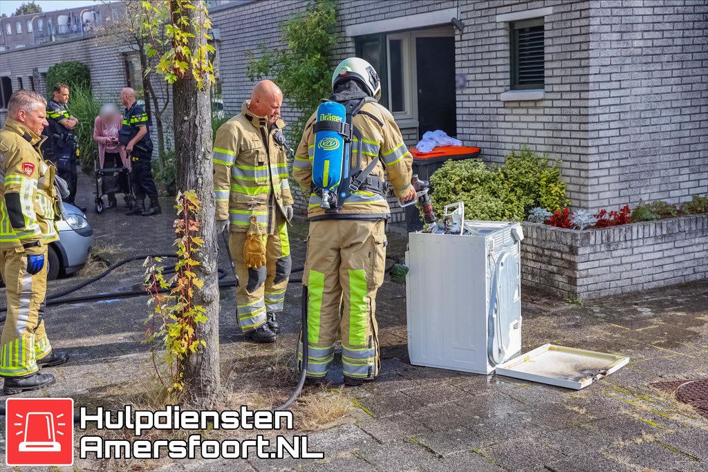 Melding brandweer Appelweg Amersfoort