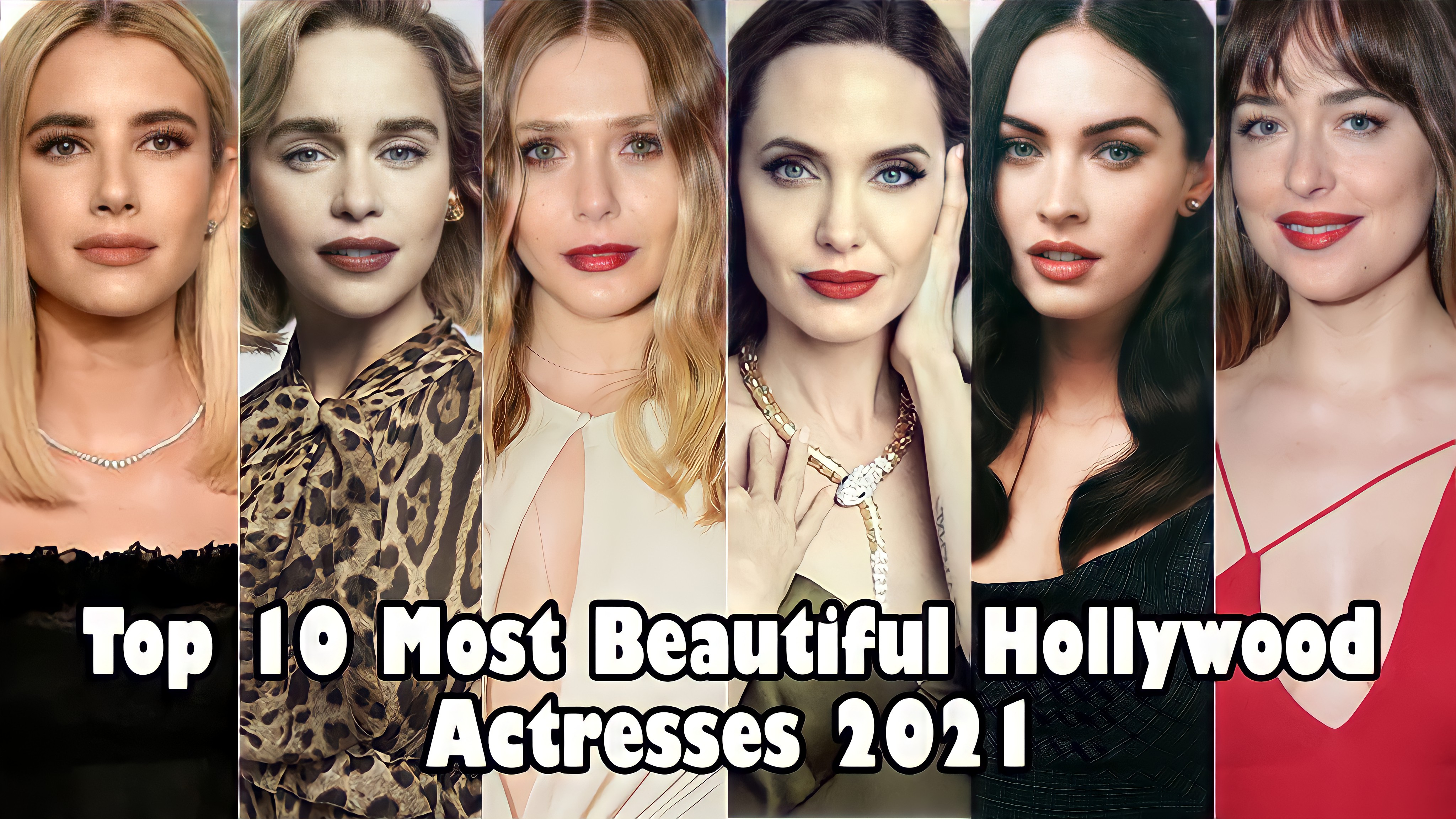 Beautiful hollywood 10 actress top Top 10