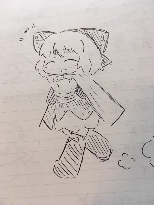 久々のアナログおえかき🖋 
