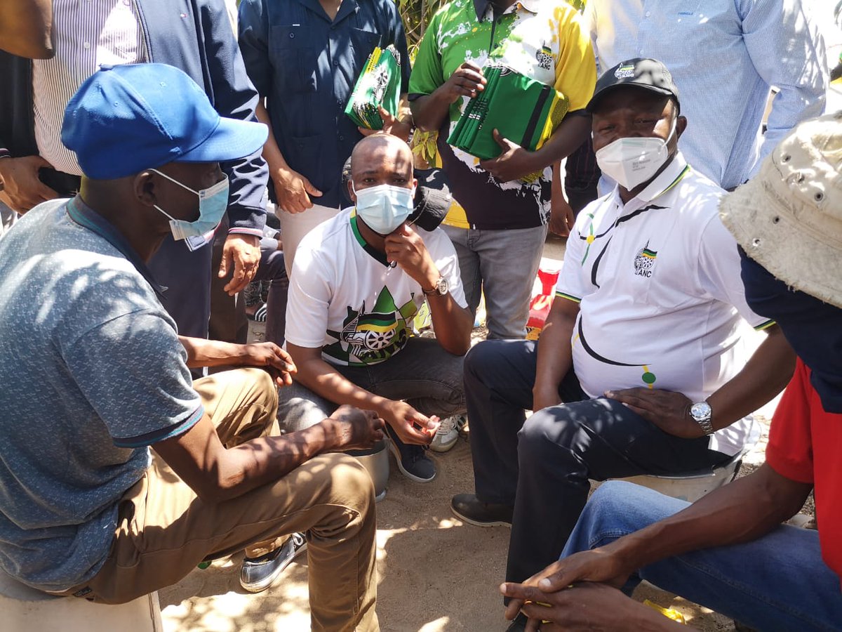 ANCLimpopo's tweet photo. The #ANCDP Cde David Mabuza interacting with the residents of Ward 14, Seshego. The #ANCDP is leading the ANC elections campaign in the Polokwane sub-region this weekend. https://t.co/vgWdqljcdU