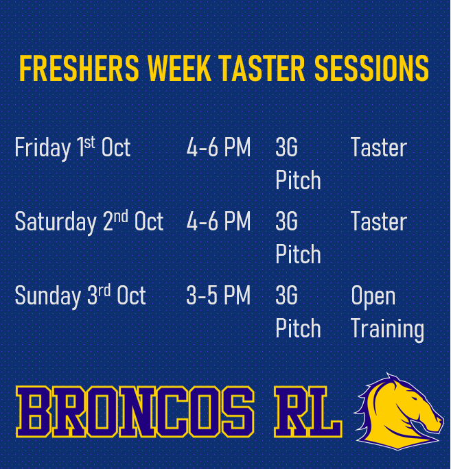 UoBathRL's tweet photo. Interested in playing rugby at uni? Come and try rugby league this freshers week at one of our taster sessions and see what we're all about! @thesubath @UniversityRL https://t.co/GUvnrHIXp4