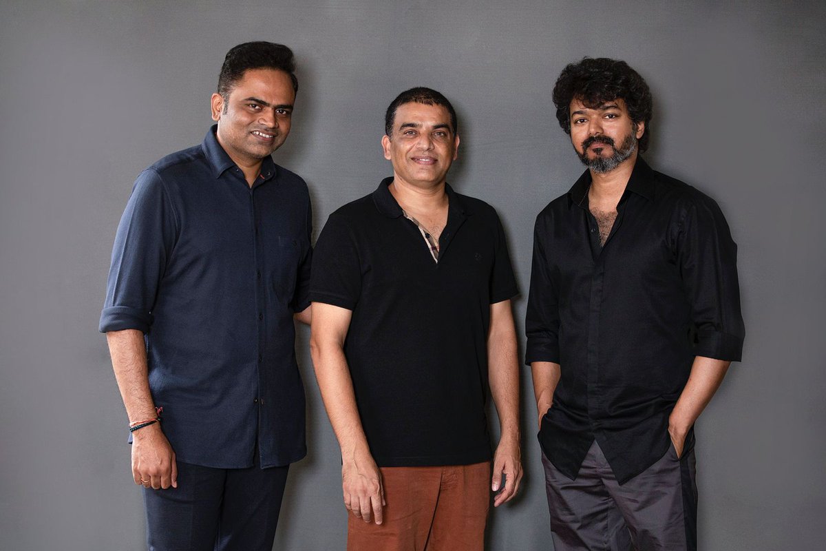 idiamondbabu's tweet photo. Official #Thalapathy66 

Joining hands for the first time @actorvijay and @directorvamshi 

@SVC_official @DilRajuProdctns #DilRaju
#VamshiPaidiPally https://t.co/1tg1w7gMMY