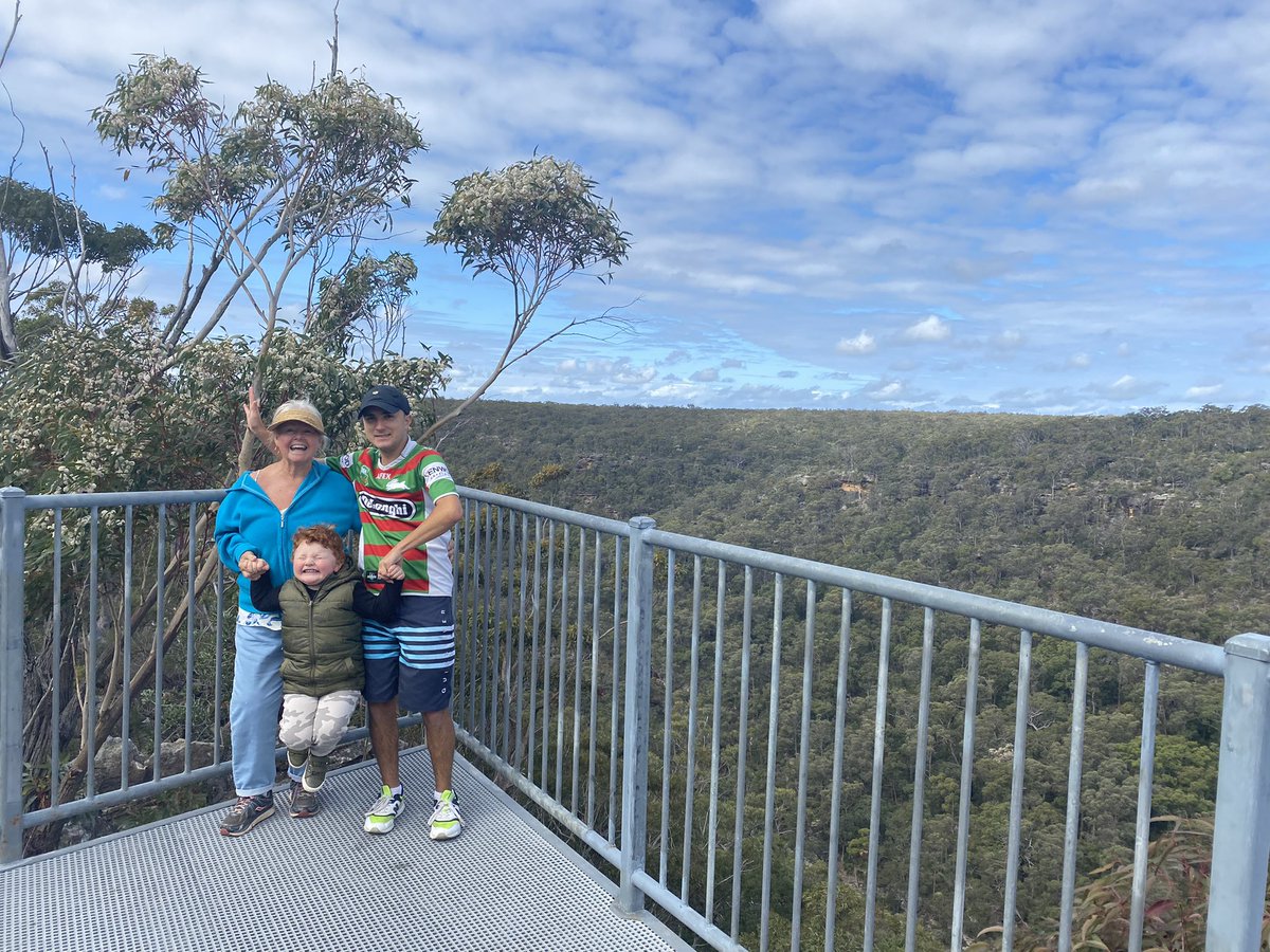 My family exploring the extraordinarily lush Dharawal country. 15 minutes from home. Too beautiful for words.