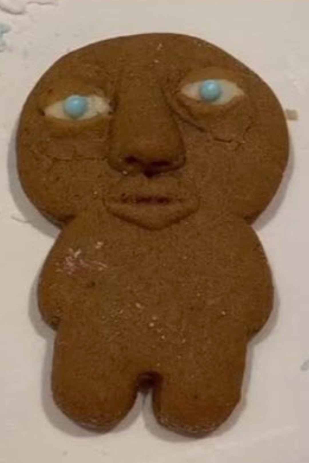 Ugly 2025 gingerbread man