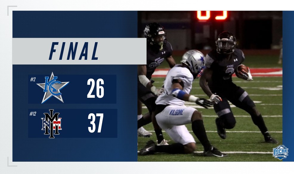 🚨12th-ranked <a href="/NMMIAthletics/">NMMI Athletics</a> takes down No. 2 Kilgore.

#NJCAAFootball