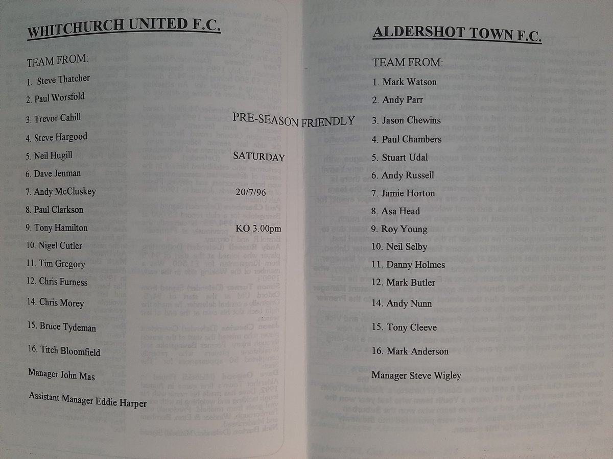Hants Football Progs tweet media