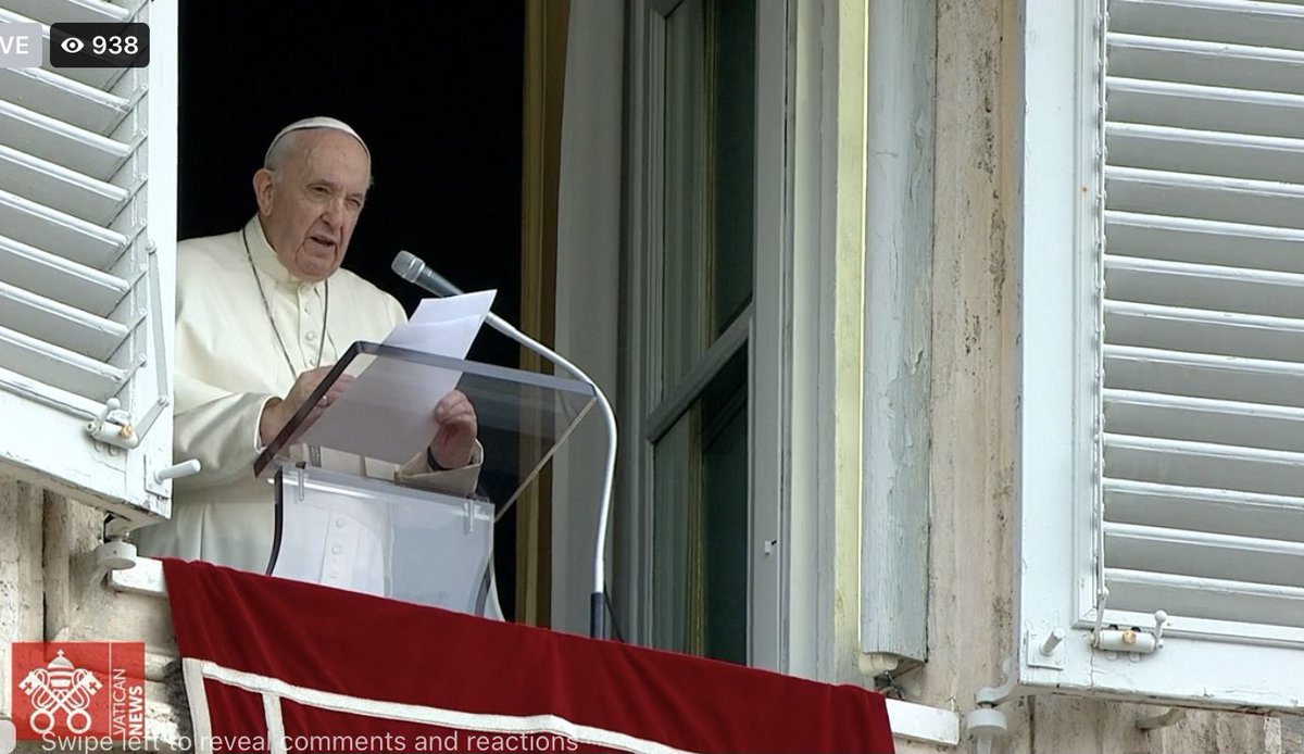 Cindy_Wooden's tweet photo. #PopeFrancis: “We are called to build a world that is ever more inclusive, that does not exclude anyone.” https://t.co/E9li6k9pHX
