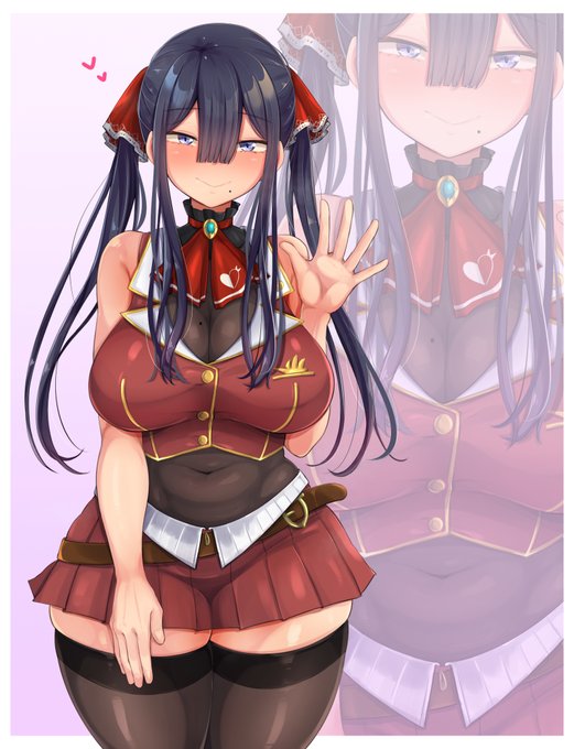 マリン船長コスの黒沼ほのかちゃん 