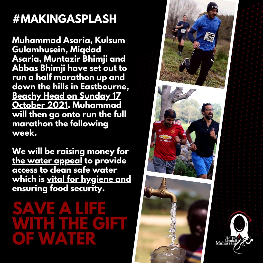 LFTrust's tweet photo. Join us as we continue to strive towards this cause and sponsor their run to tackle the global water crisis💧
https://t.co/1V3KtLn3yk
#LFTMakingASplash #beachyheadmarathon #runningtofundraise #globalwatercrisis #watercrisis #kenya https://t.co/Yvi351I3lG