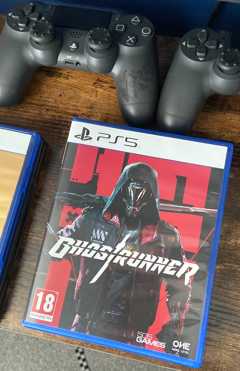 himynameisdagan's tweet photo. #GhostrunnerPS5 #PS5 https://t.co/YiH7lorpGE