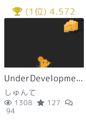 shunte_two's tweet photo. Unity1週間ゲームジャム「ちゅう」にて作ったゲーム「UnderDevelopment」が総合1位を獲得しました！
遊んでくださったみなさま、本当にありがとうございます。
https://t.co/tx9BQmFmnl
#unity1week #unityroom https://t.co/33ioZE1SJL