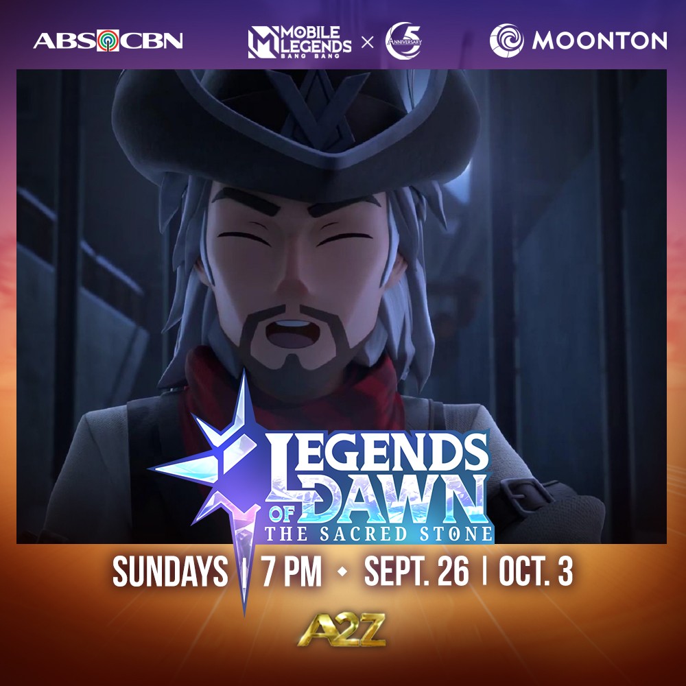 OfficialA2ZPH's tweet photo. Magkakaalaman na ng tunay na motibo at ng nilalaman ng β puso?!
Tutok na ngayong powerful Sunday sa LEGENDS OF DAWN: THE SACRED STONE dito sa A2Z.
#LegendsOfDawn #MobileLegendsBangBang https://t.co/VcGfCxD7wf