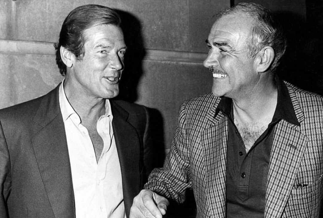 Connery: "Got a joke for you... Viagra. It won't make you James Bond, but it will make you Roger Moore!"