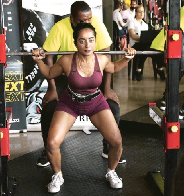 CoachedSa's tweet photo. TESTIMONY:
(A Thread 1/2)

Firdaus and I have been training together since January 2021. Her goal was to build strength &amp; muscle.

We spontaneously switched gear when we heard of the Rise and Lift Redemption Powerlifting Competition. https://t.co/UsW1q2sFuM