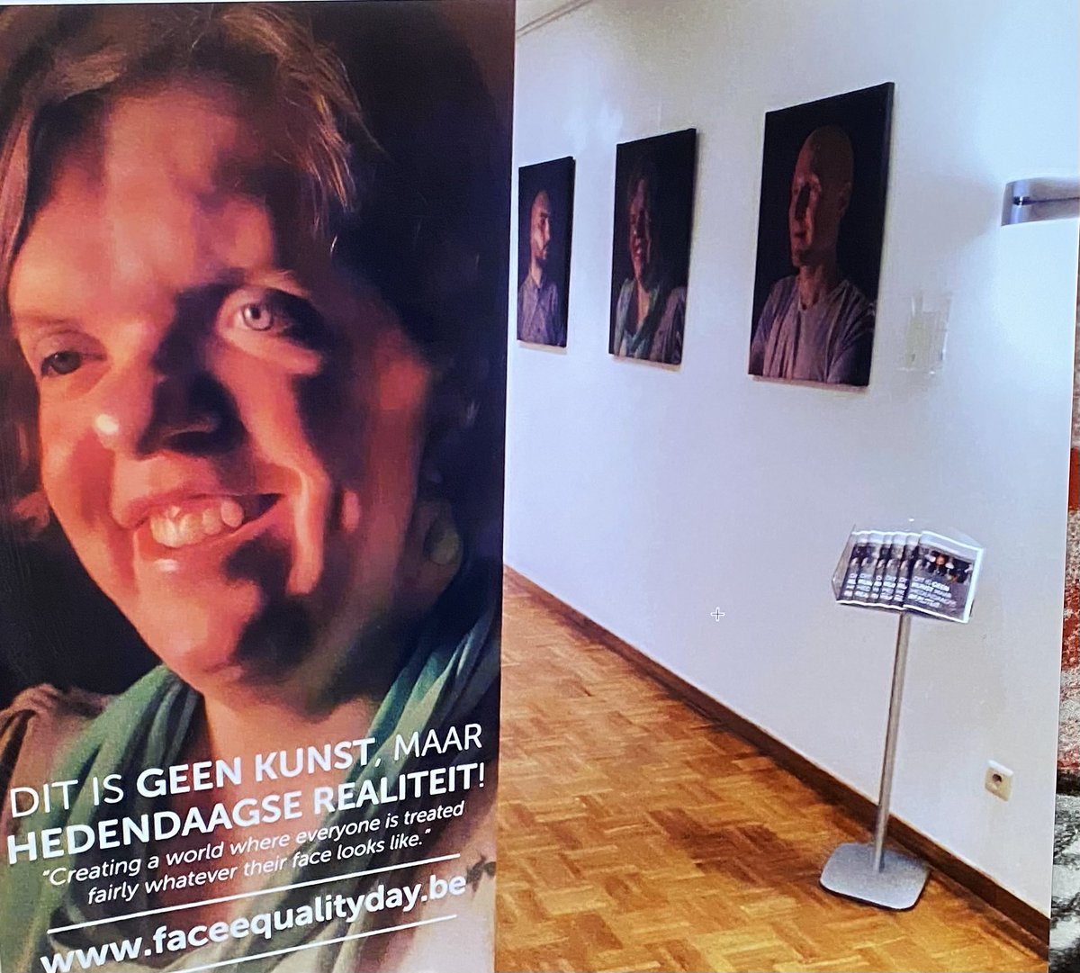 VagaVzw's tweet photo. Safe the date!
Zondag 17 okt 2021
Joke, Silvie, Brecht, Jan en nog veel meer nodigen u uit op een unieke tentoonstelling rond veerkracht en triomf. https://t.co/EvGoVkhly7