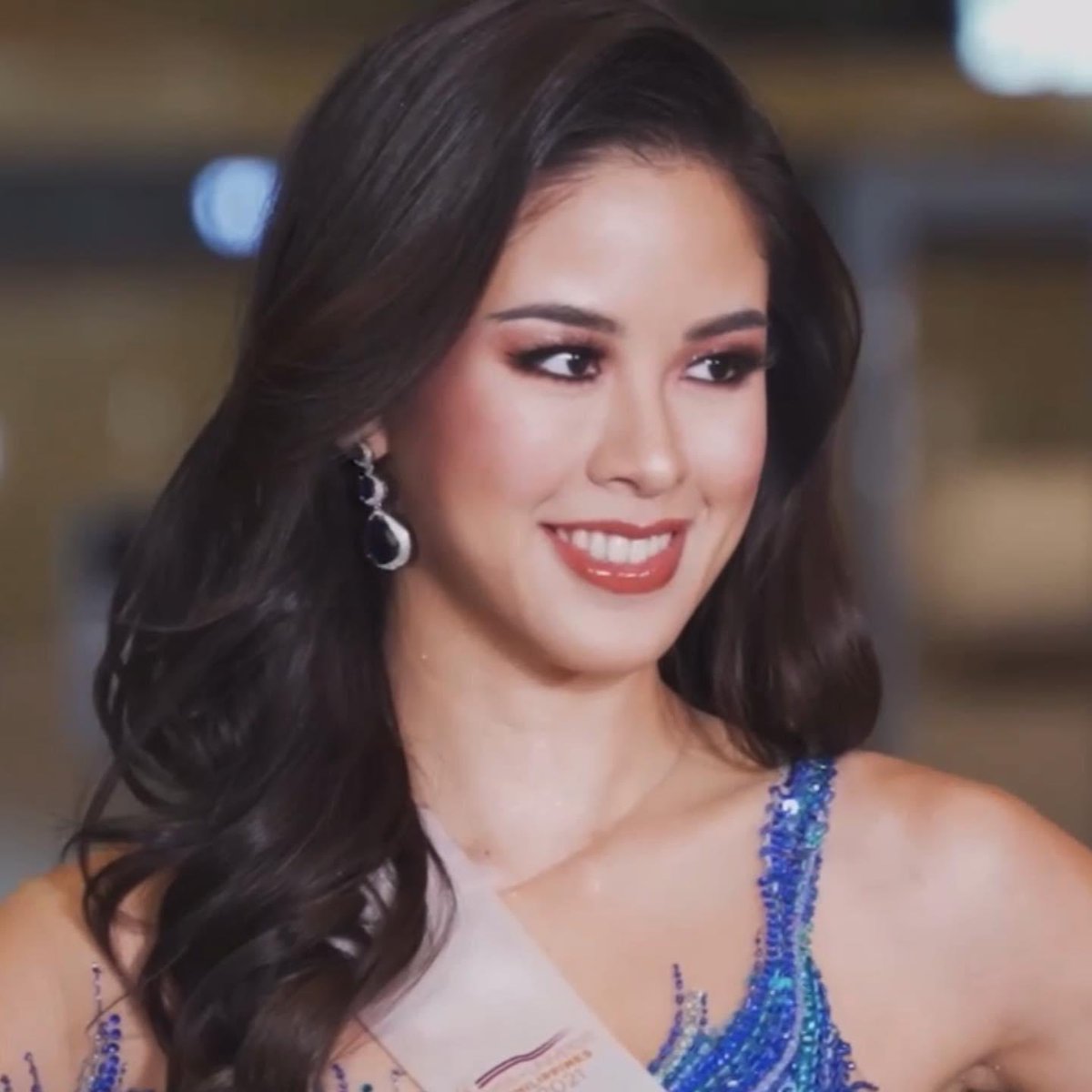 enpofficial's tweet photo. @kissesdelavin during 2021 @themissuniverseph evening gown preliminary. Screengrab via KTX #MissUniversePhilippines2021 https://t.co/ykQYMWBo3Z