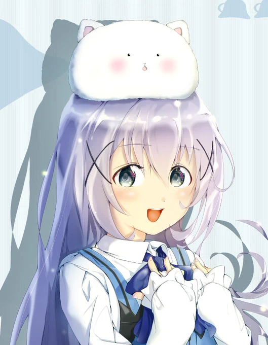 モフモフ #ごちうさ #ご注文はうさぎですか #チノ  #イラスト