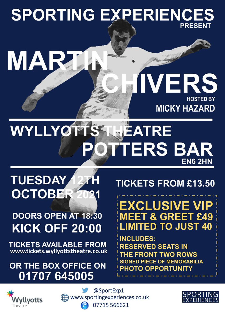 Looking forward to meeting more of you great Spurs fans. Chiv