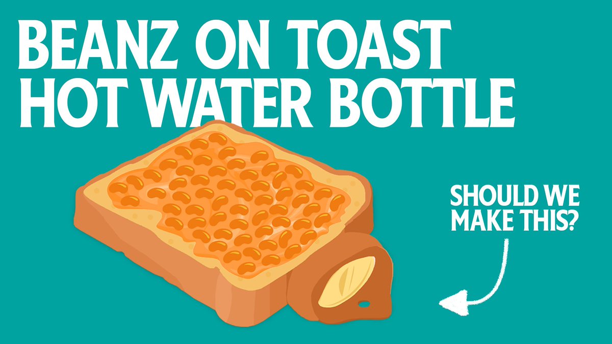 Hands up ✋ Who’d love a #BeansOnToast Hot Water Bottle? 😍