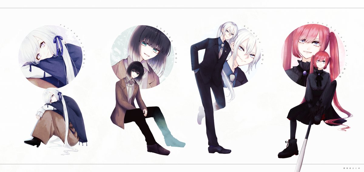 n7dq_'s tweet photo. 立ち絵が増えたのでまとめついでにプロフも作成！
どうぞよろしくお願いいたします🐱🌿

#TRPG好きと繋がりたい
#TRPG自己紹介シート https://t.co/FYNW9uTrHL